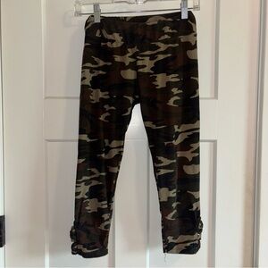 Camo Print Kids Leggings